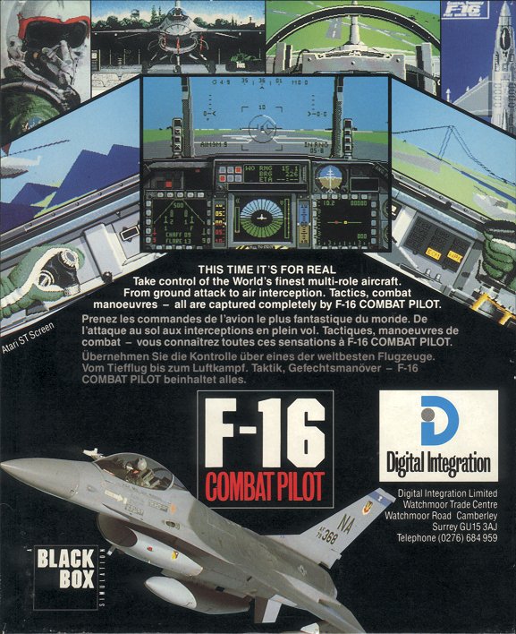 Screen from F-16 Combat Pilot