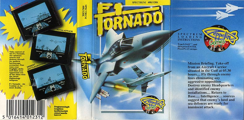 Screen from F1 Tornado
