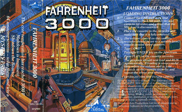 Screen from Fahrenheit 3000