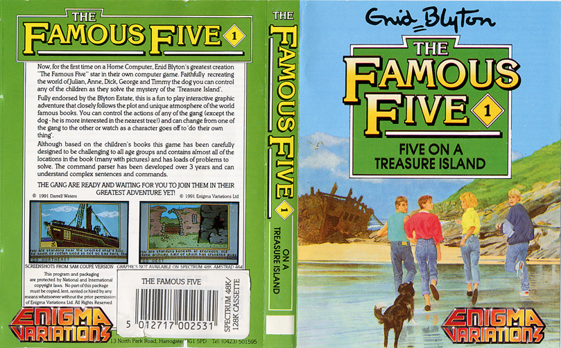 Screen from The Famous Five 1