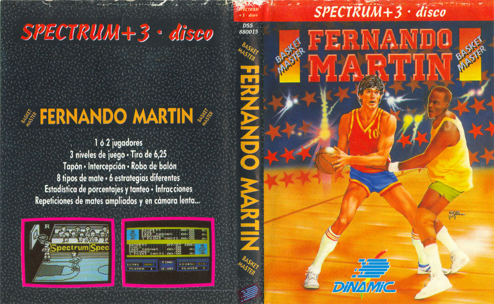 Screen from Fernando Martin Basket Master