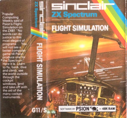 Screen from Flight Simulation