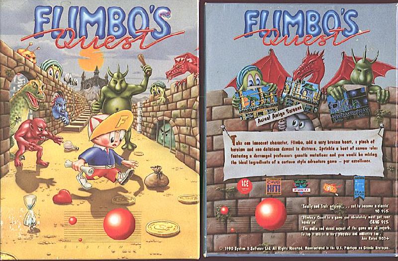 Screen from Flimbo's Quest