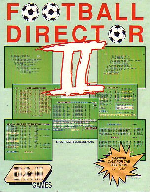 Screen from Football Director II