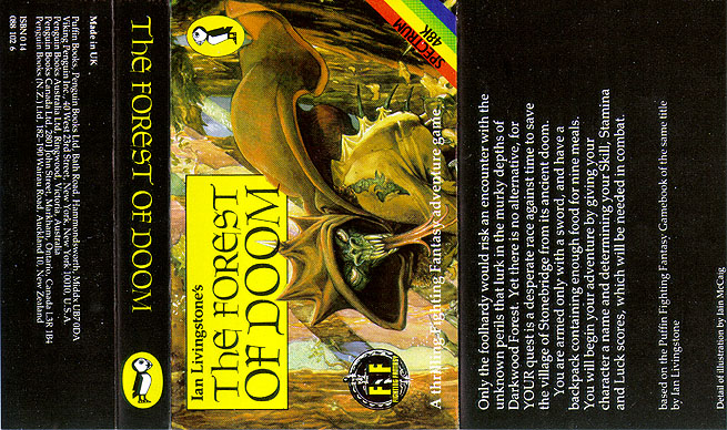 Screen from The Forest of Doom
