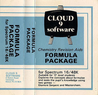 Screen from Formula Package