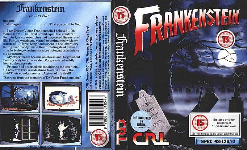 Screen from Frankenstein