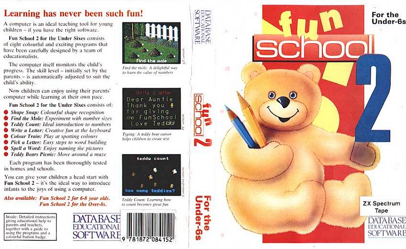 Screen from Fun School 2 for the Under-6s