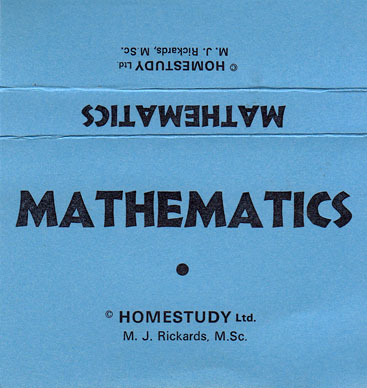Screen from G.C.S.E. Mathematics