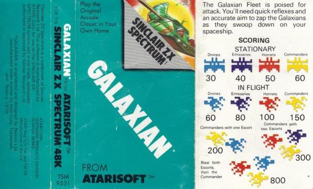 Screen from Galaxian