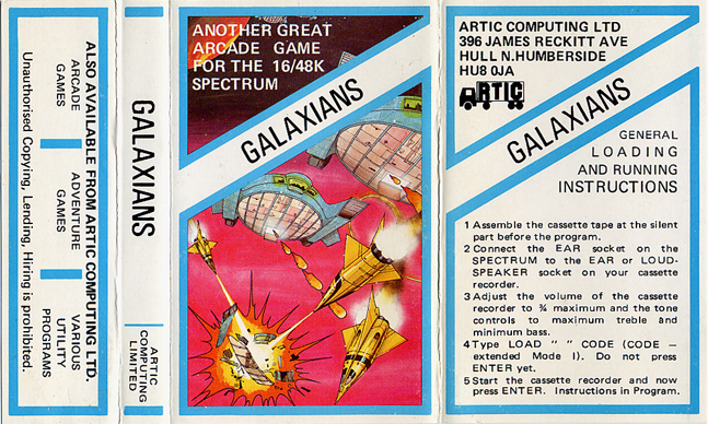Screen from Galaxians