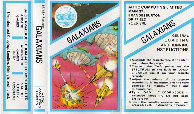 Screen from Galaxians