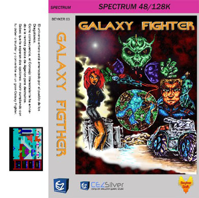 Screen from Galaxy Fighter