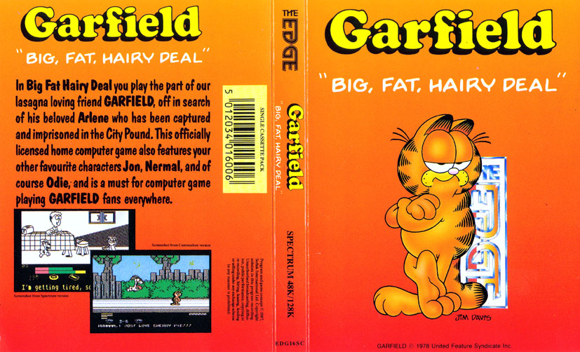 Screen from Garfield - Big, Fat, Hairy Deal