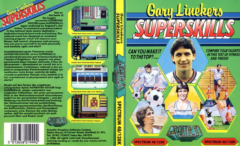 Screen from Gary Lineker's Superskills