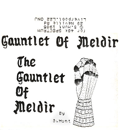 Screen from Gauntlet of Meldir