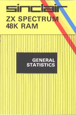 Screen from General Statistics