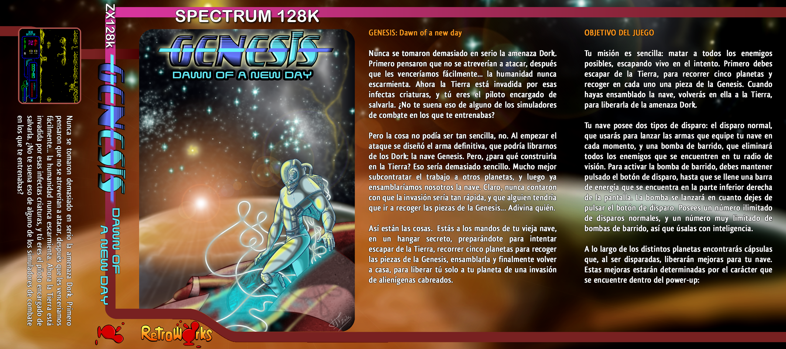 Screen from Genesis: Dawn of a New Day