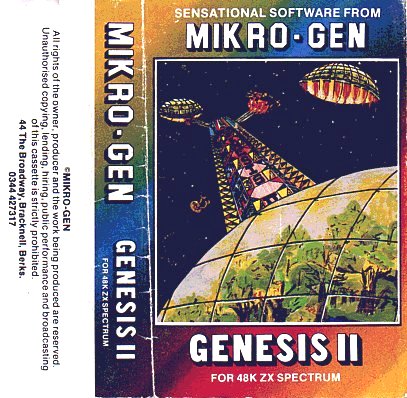 Screen from Genesis II