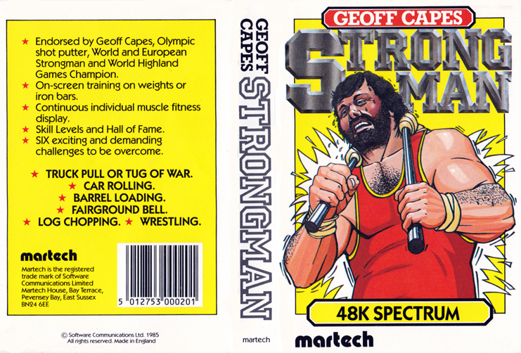 Screen from Geoff Capes Strong Man