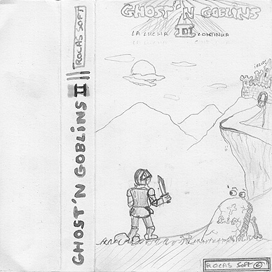 Screen from Ghost'n Goblins II
