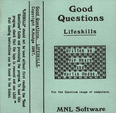 Screen from Good Questions - Lifeskills