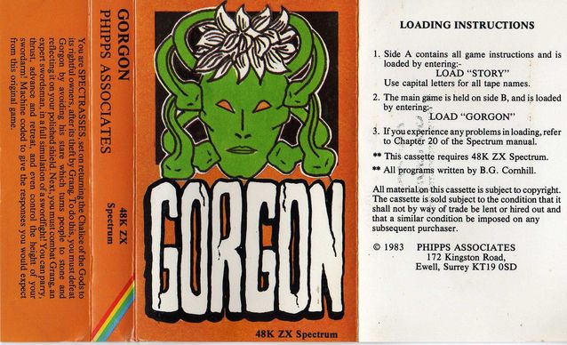 Screen from Gorgon