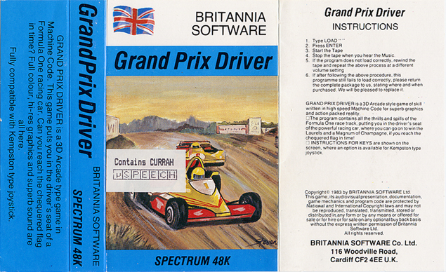 Screen from Grand Prix Driver