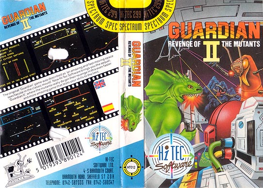 Screen from Guardian II: Revenge of the Mutants