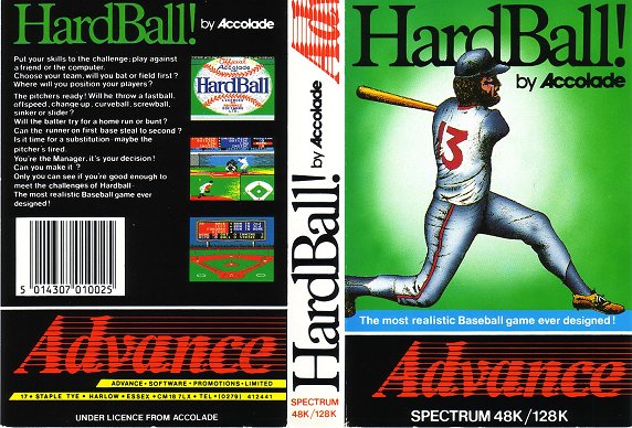 Screen from HardBall!