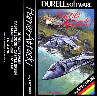 Screen from Harrier Attack!