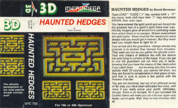 Screen from Haunted Hedges