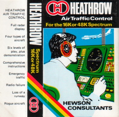Screen from Heathrow Air Traffic Control