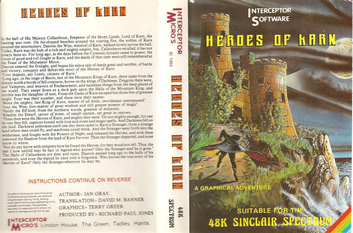 Screen from Heroes of Karn