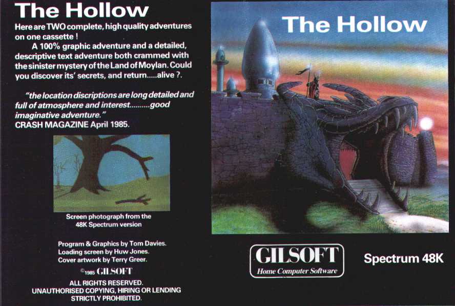 Screen from The Hollow