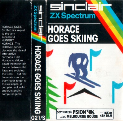 Screen from Horace Goes Skiing