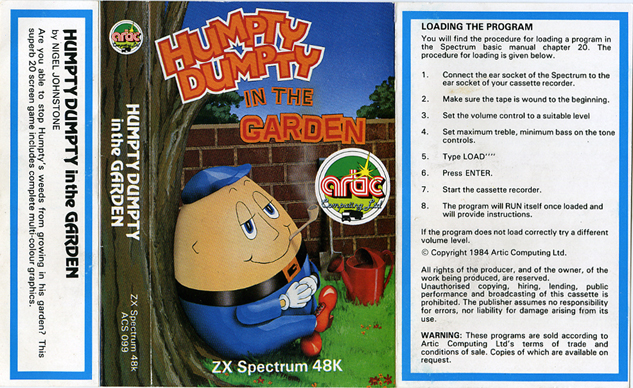 Screen from Humpty Dumpty in the Garden