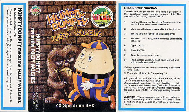 Screen from Humpty Dumpty Meets the Fuzzy Wuzzies