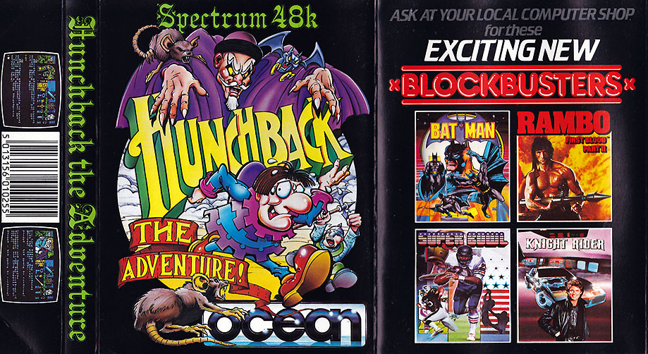 Screen from Hunchback - The Adventure