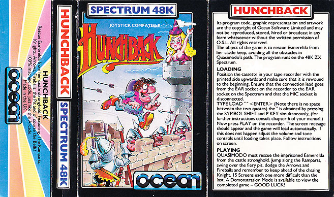 Screen from Hunchback