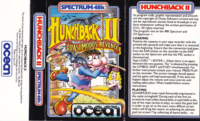 Screen from Hunchback II