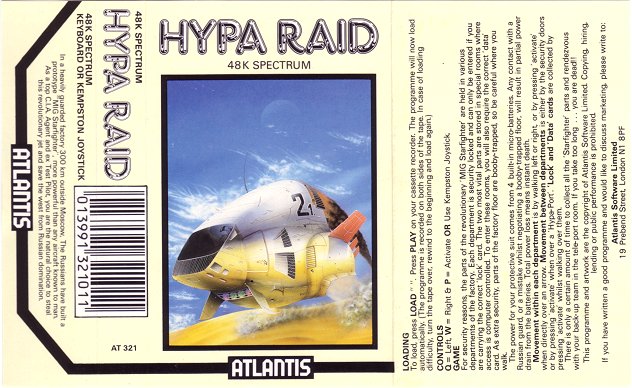 Screen from Hypa Raid