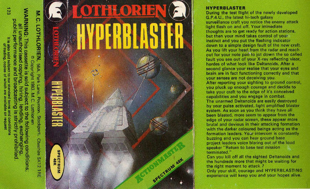 Screen from Hyperblaster