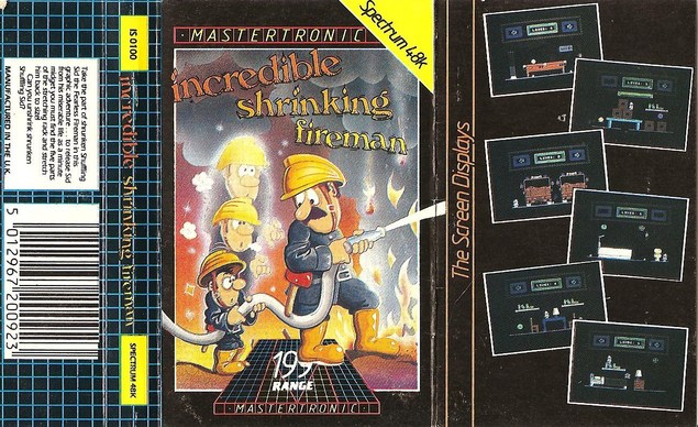 Screen from Incredible Shrinking Fireman