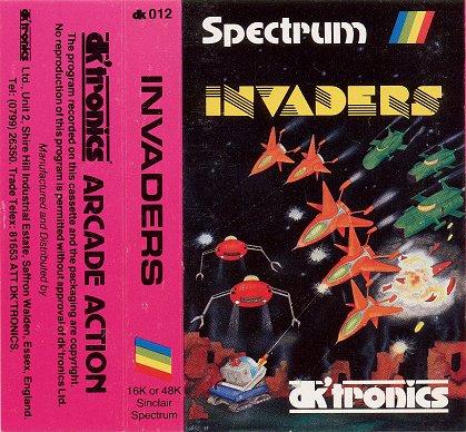 Screen from Invaders