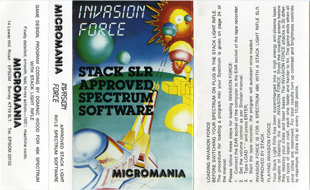 Screen from Invasion Force