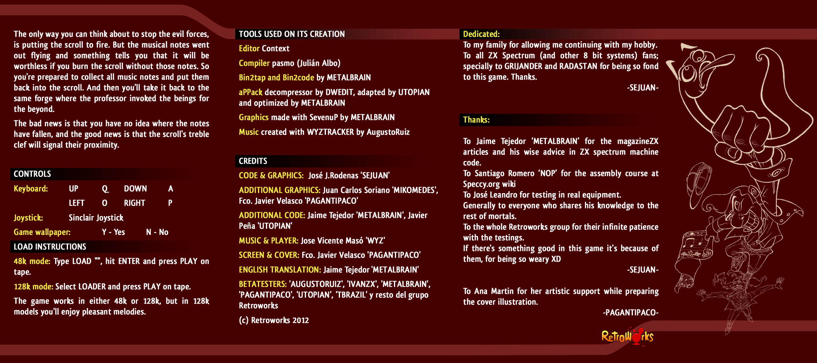 Screen from JINJ 2: Belmonte's Revenge