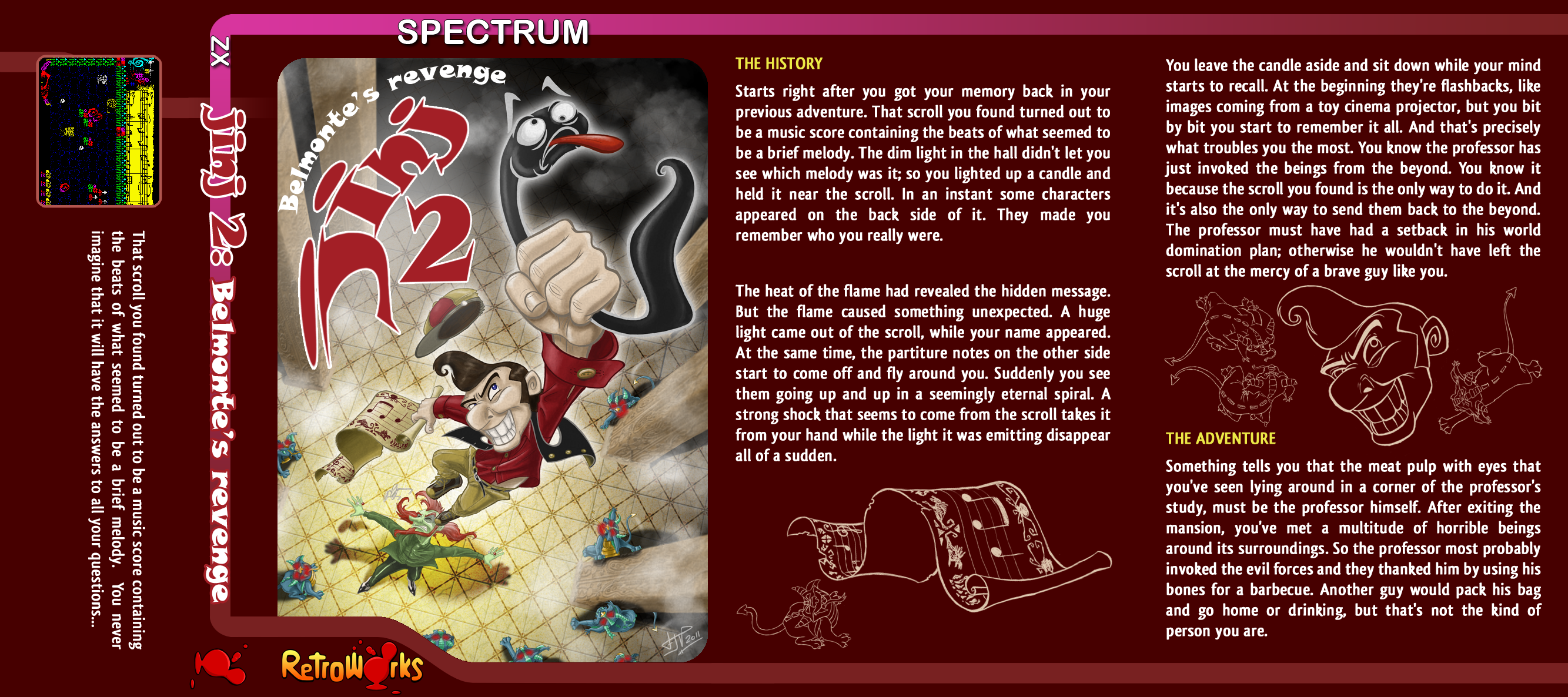 Screen from JINJ 2: Belmonte's Revenge