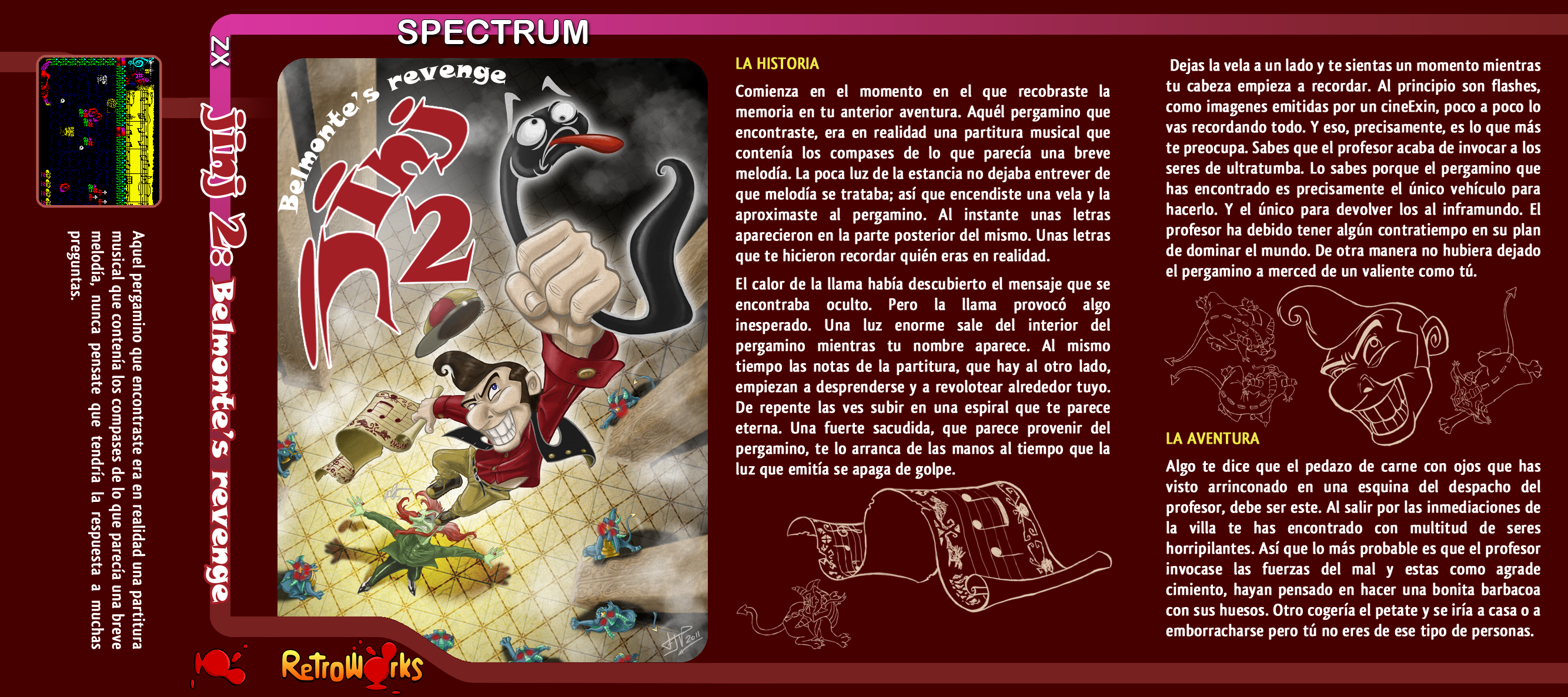 Screen from JINJ 2: Belmonte's Revenge