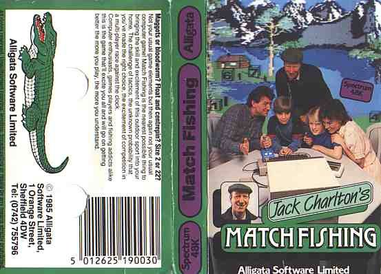 Screen from Jack Charlton's Match Fishing